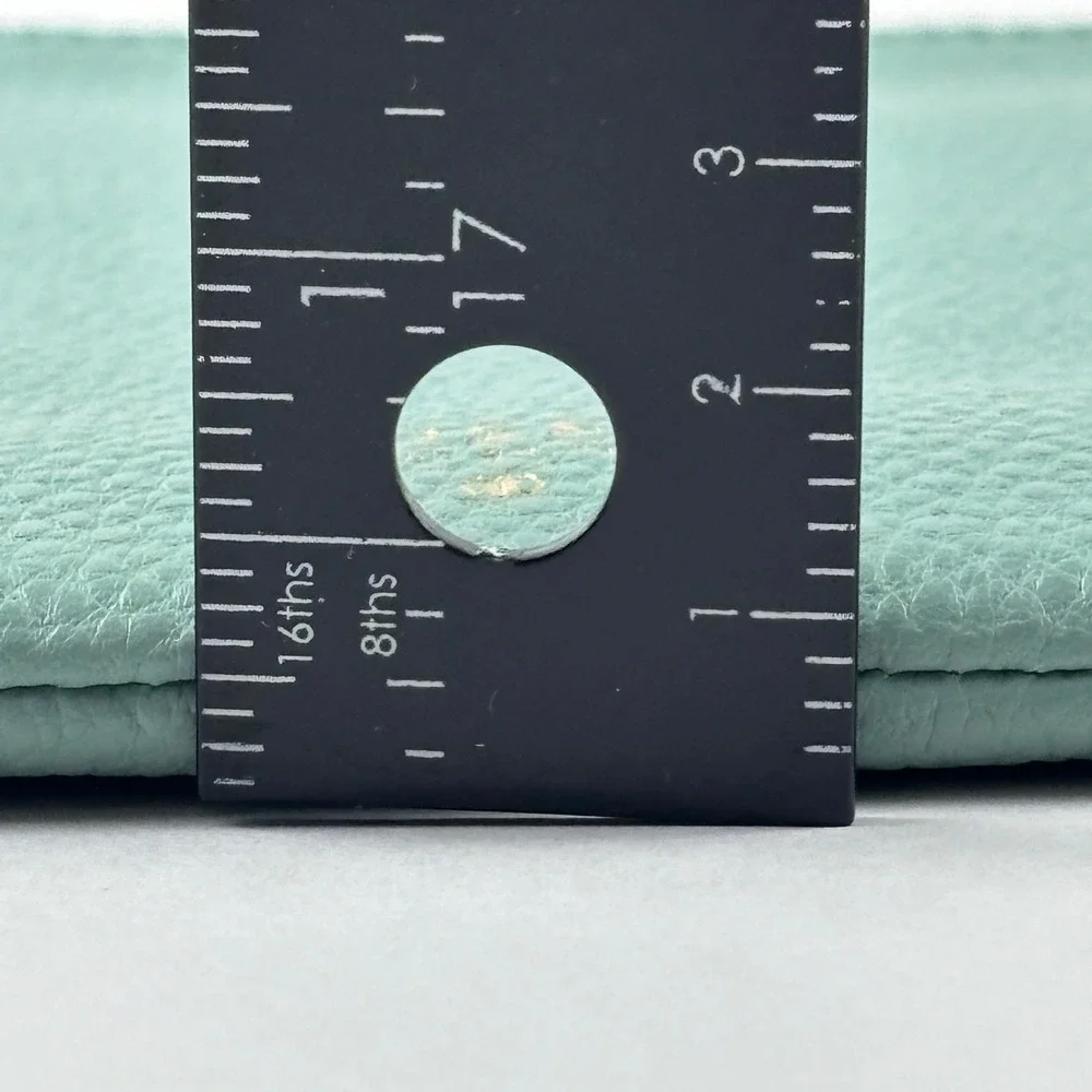 New Fossil Wristlet Clutch Womens Large Sage Green Leather Pouch Zipper Bag